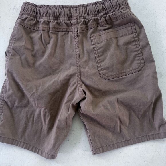 Wonder Nation Boys Tan Elastic Waist Shorts L (10-12) Cotton Casual Summer Wear - Picture 4 of 6